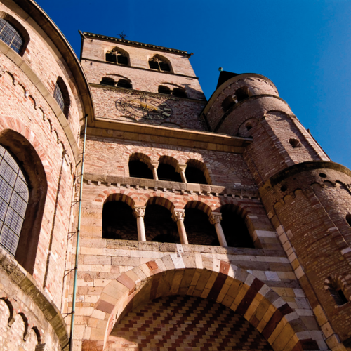 Teilansicht des Doms in Trier